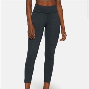Outdoor Voices TechSweat 7/8 Flex Leggings Night Small Gray Black